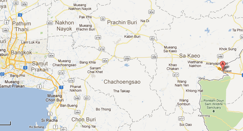 The Notoriously Scammy Thai Cambodia Border Crossing At Poipet Thai Cambodia Border Crossing