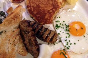 California Breakfast Slam - Two eggs dish