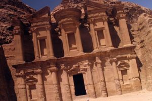 Petra's Monastery at summertime 2011