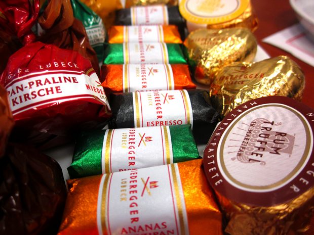 Niederegger's chocolate marzipan