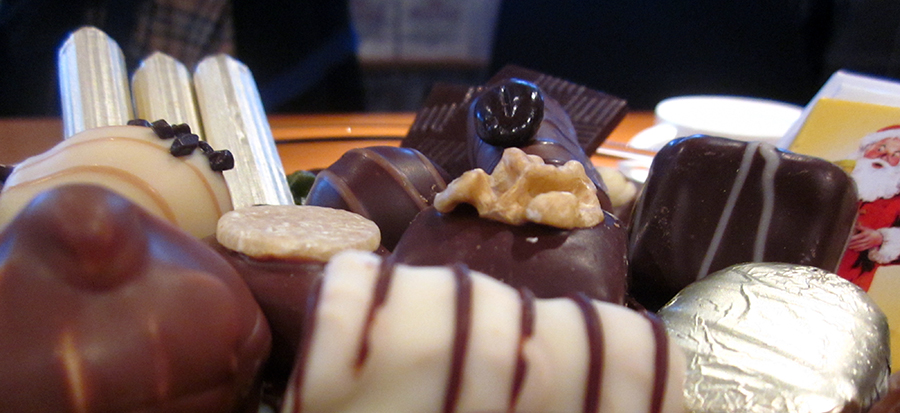 Candy! Chocolate candy!