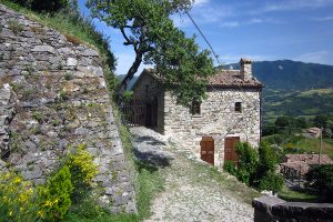 Petrella Guidi medieval village in Italy