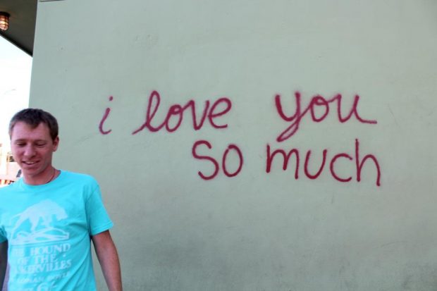I love you so much (Austin) I love you so much (Austin graffiti)