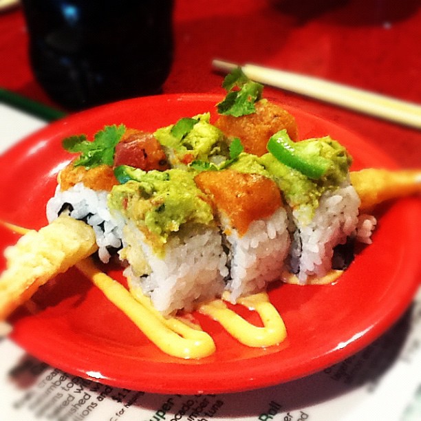 Guaca-rolly sushi Guaca-rolly sushi