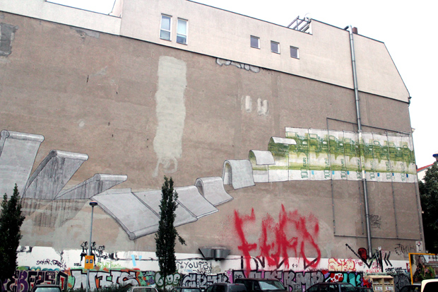 Blu street art Berlin Wall - art by Blu