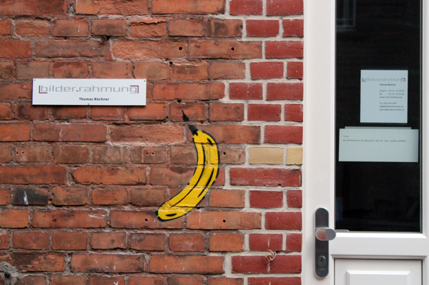 thomas baumgärtel berlin Warhol banana in Berlin