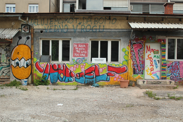 Ljubljana Street Art - Rog