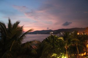 Sunset at Patong Beach
