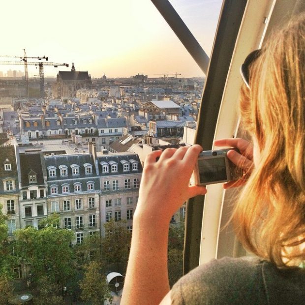 Sunset from the Pompidou