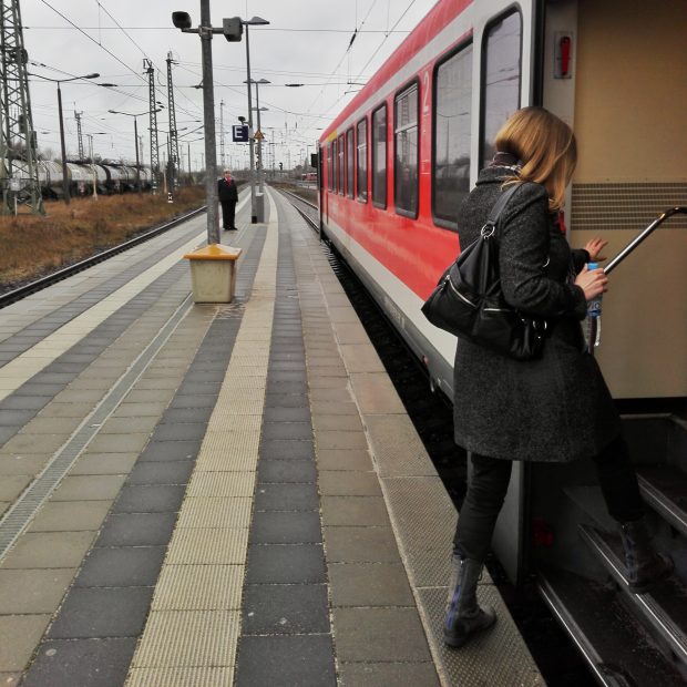Train to Szczecin, Poland