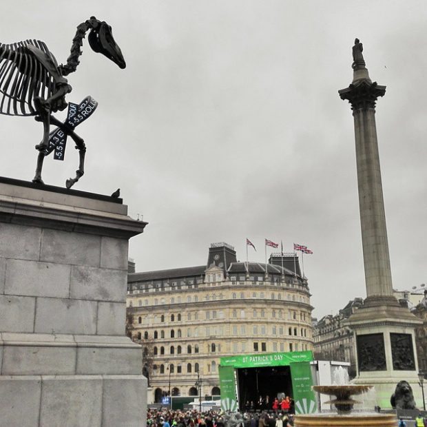Trafalgar Square - St Patrick's Day