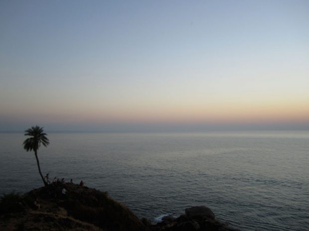 Om Beach, Gokarna, India (sunset)