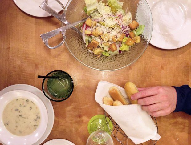 Olive Garden salad