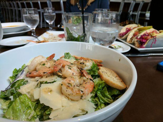 Shrimp Caesar Salad