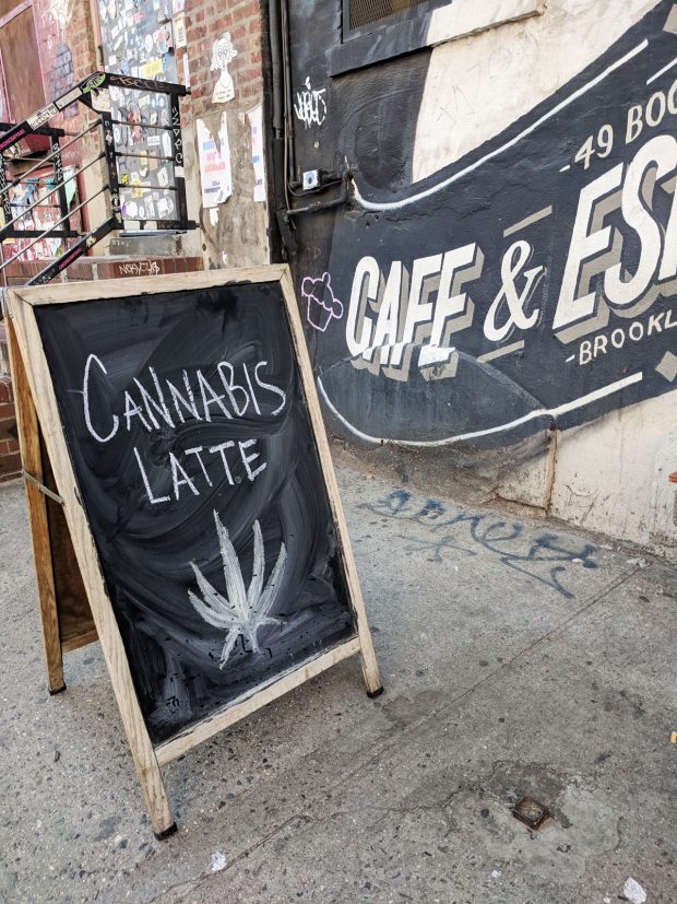 Brooklyn Hipster Coffee - Cannabis Latte