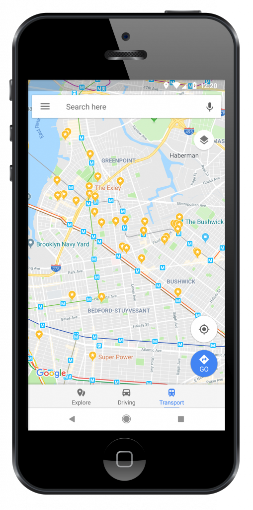 North Brooklyn Map - Google Maps