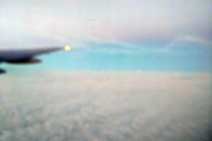 music while flying - clouds are a dreamscape
