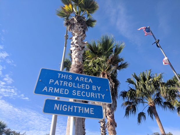 Florida i-95 rest stop