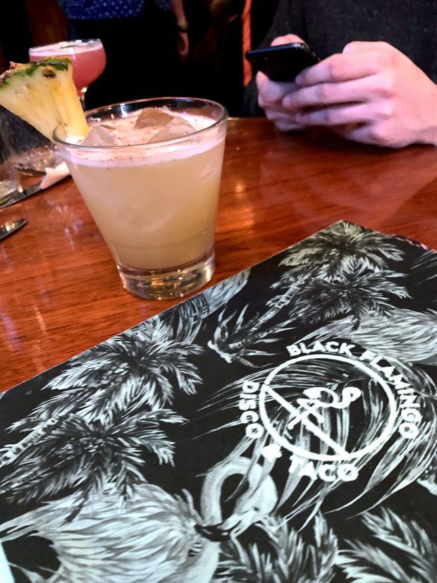 black flamingo vegan bar & restaurant in brooklyn