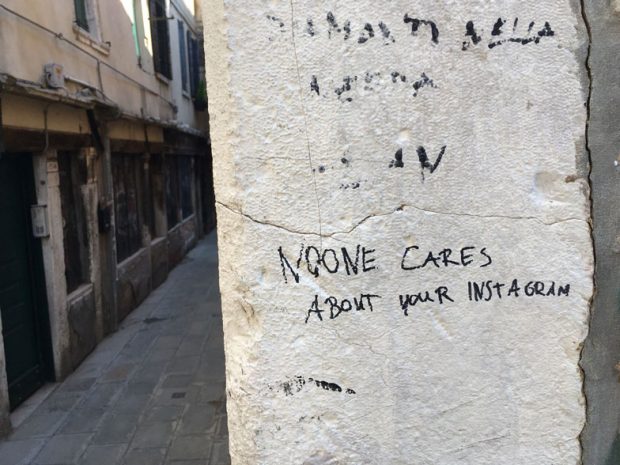No one cares about your Instagram