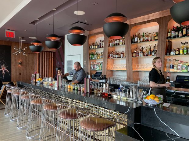 Dear Irving Rooftop bar at Aliz Hotel